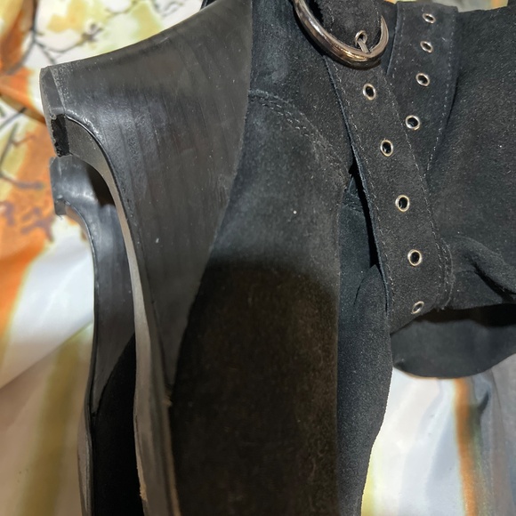 Naughty Monkey Over The Knee Suede Boots - Picture 10 of 14